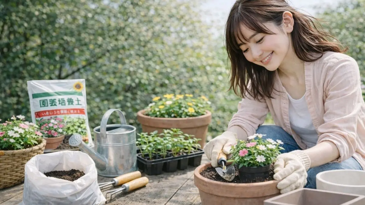 ガーデニング初心者は何から始める？必要なものと失敗しにくい始め方のアイキャッチ画像