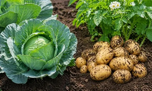 キャベツの後にじゃがいもを植えるメリットと栽培イメージ