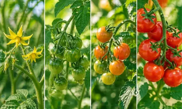 ミニトマトの実がなる時期はいつ?6月〜8月の成長過程をわかりやすく解説