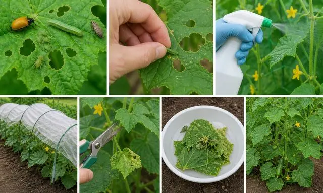 きゅうりの虫をどうやって退治する？基本の対処法と予防方法