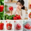 赤くなったピーマンの原因と食べられるか判断できる比較イメージ