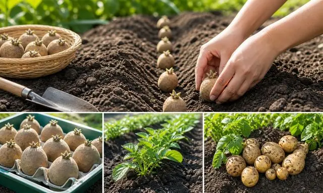じゃがいもの植え方手順まとめ｜初心者でも失敗しない種芋準備から収穫まで
