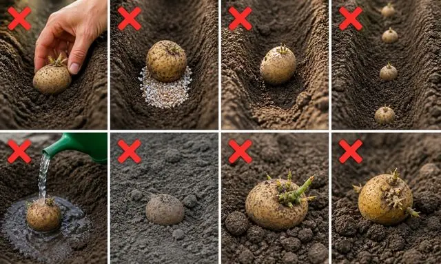 じゃがいも植え方の失敗例｜発芽しない原因になるNGパターンをわかりやすく解説