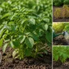 じゃがいもの花が咲かない原因と収穫・対処法を示す栽培イメージ